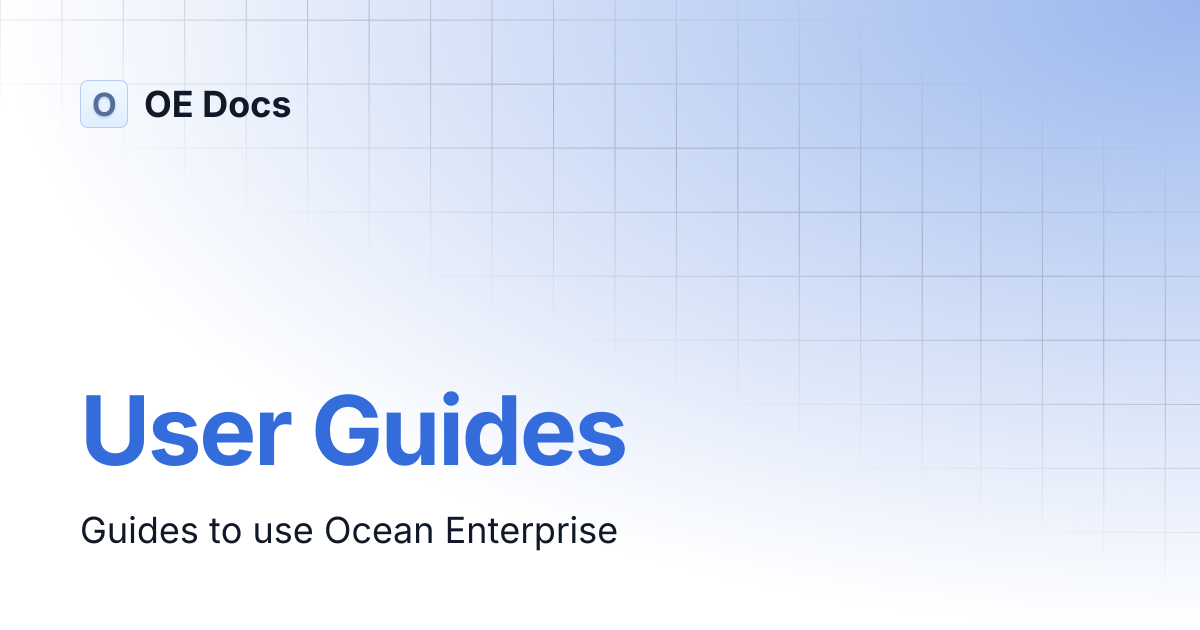 User Guides | OE Docs